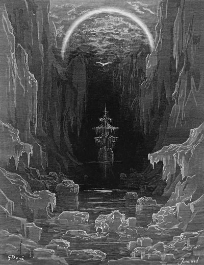 The Appearance of the Albatross to Lead the Marooned Ship Out of the Frozen Seas of Antarctica, Scene from 